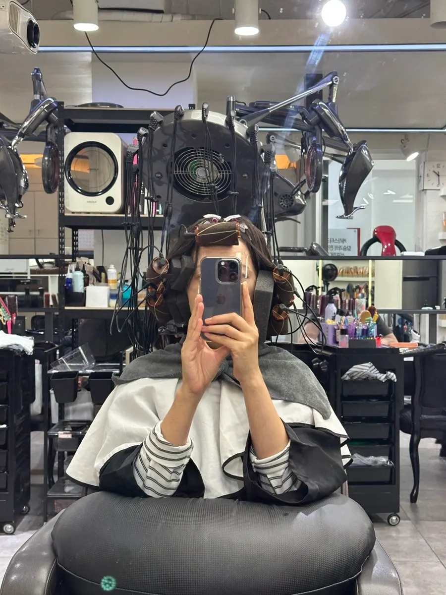 Root perm work for crown volume