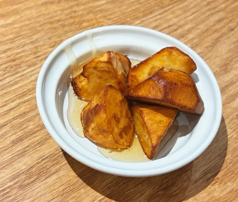 Seodamheon's review event candied sweet potato