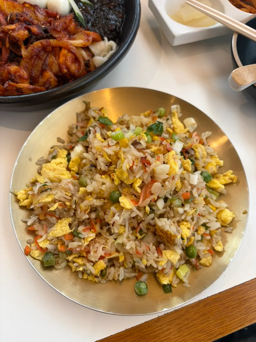 The fried rice we added to our order at Seodamheon