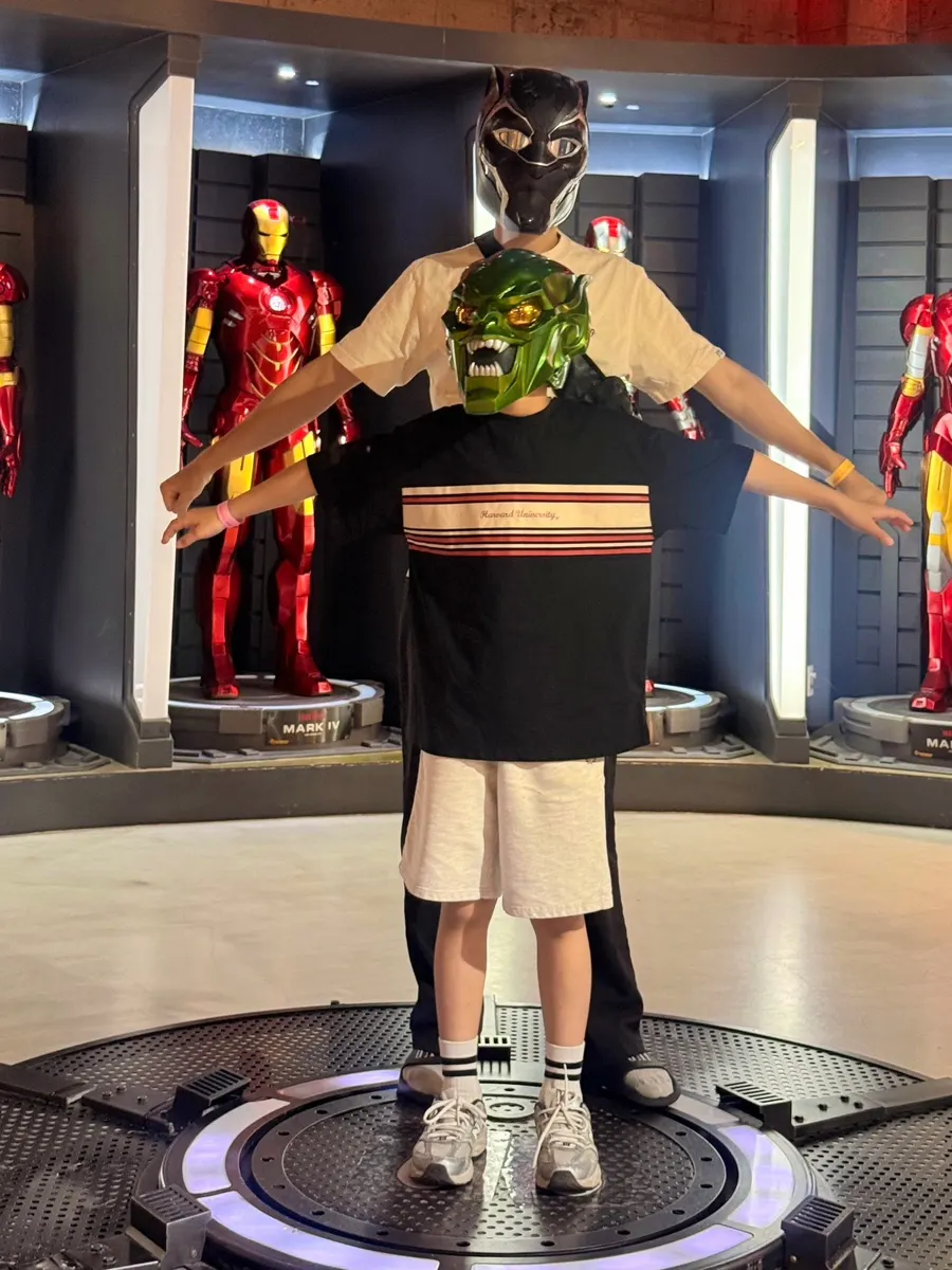 Iron Man suit photo zone