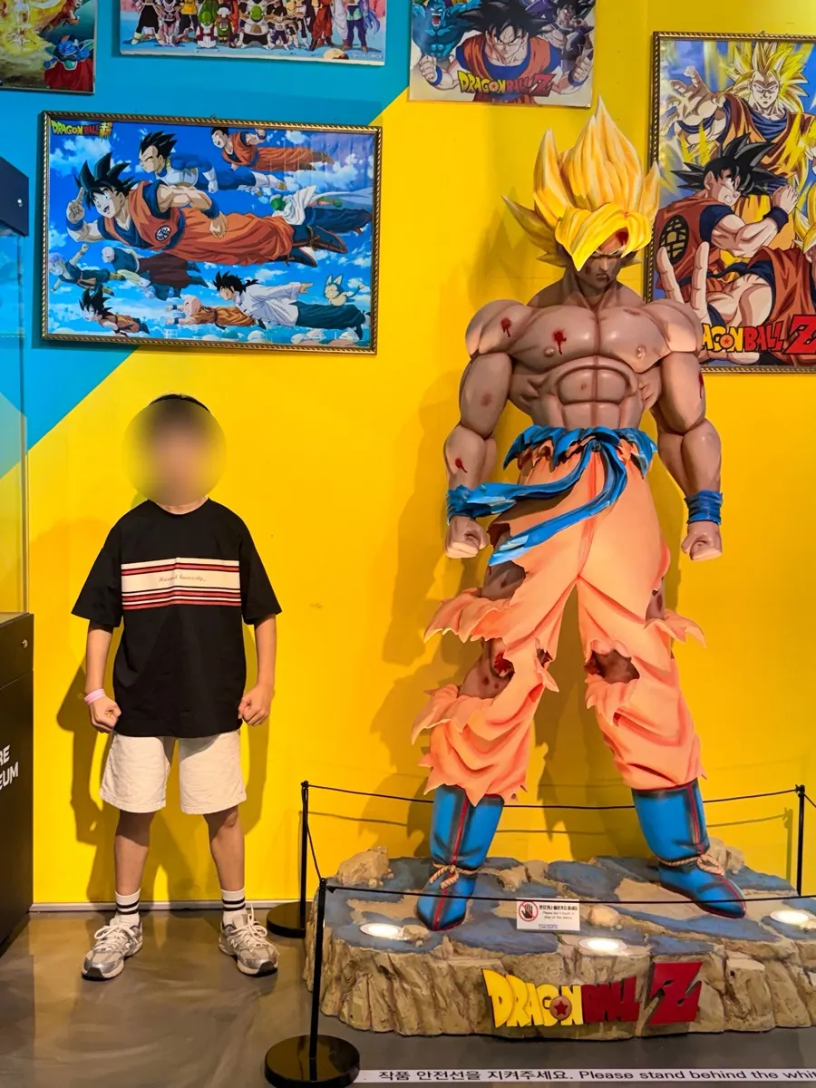 Character figure exhibition space
