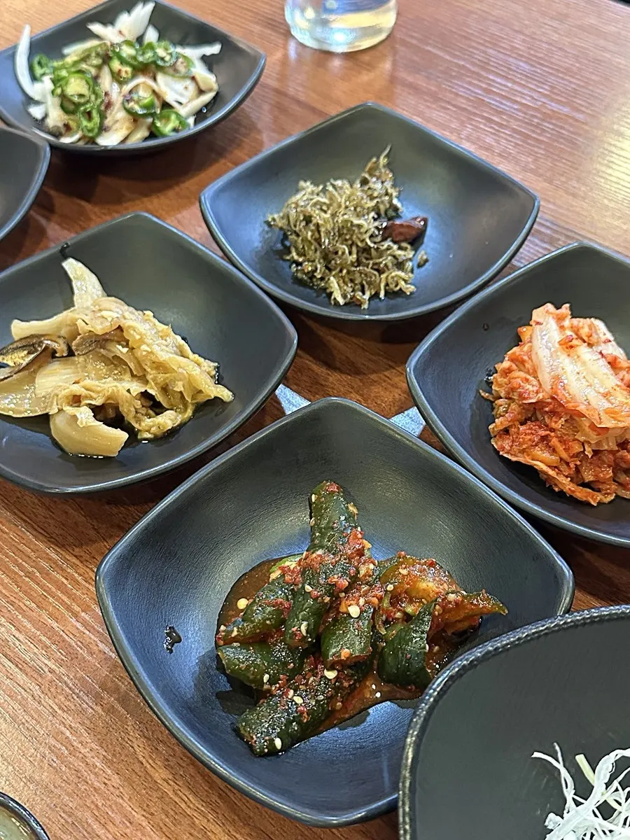Basic side dishes in Tamra Hansang's set