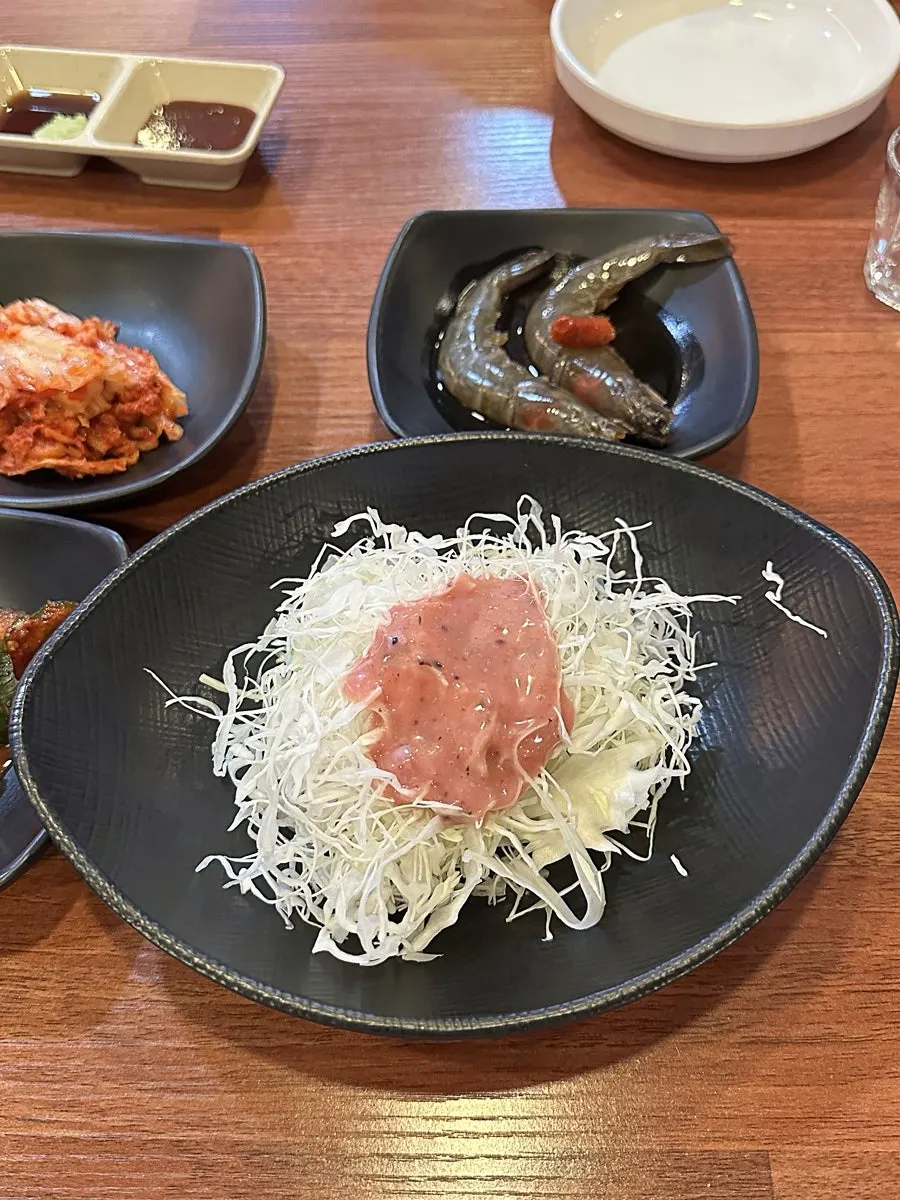 A meat side dish included in Tamra Hansang's set