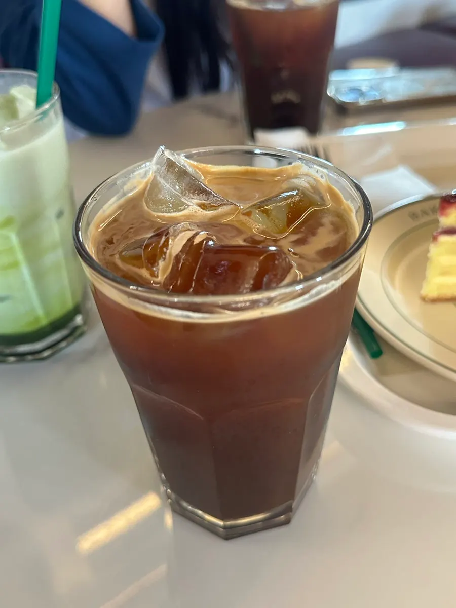 Iced Americano at Monocle Jeju