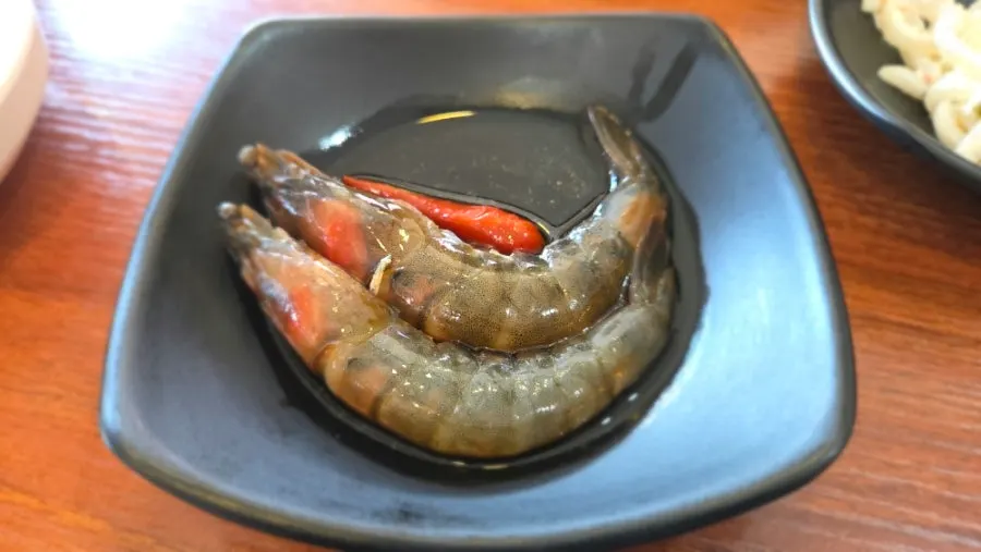 짭조름한 새우장 반찬