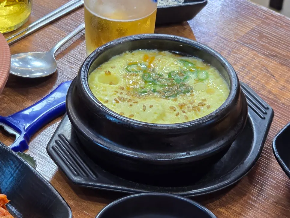 제주 멜젓과 계란찜