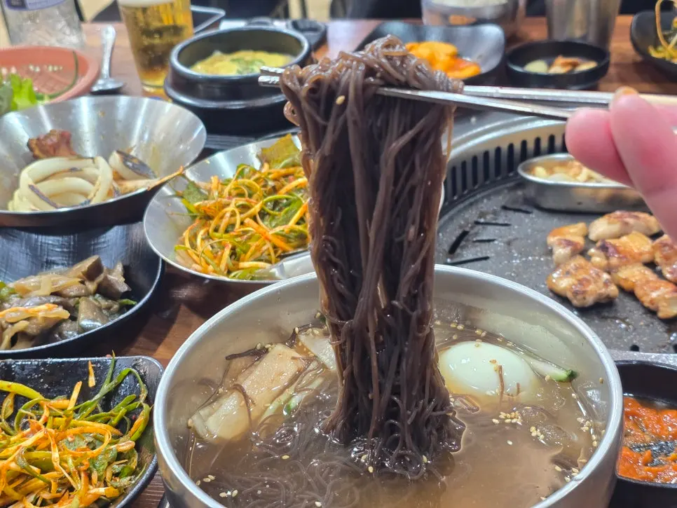 마무리로 주문한 식사류