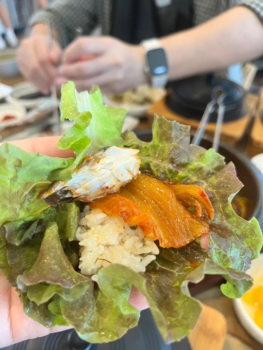 Limited menu to try by visiting early