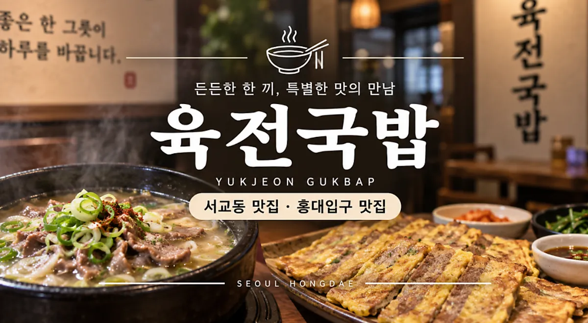 육전국밥 서교점 육전국밥과 육전 대표 사진