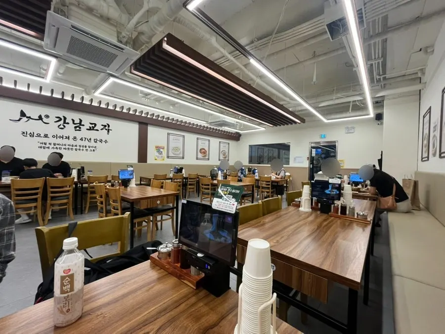 書峴站附近的江南餃子盆唐書峴店外觀