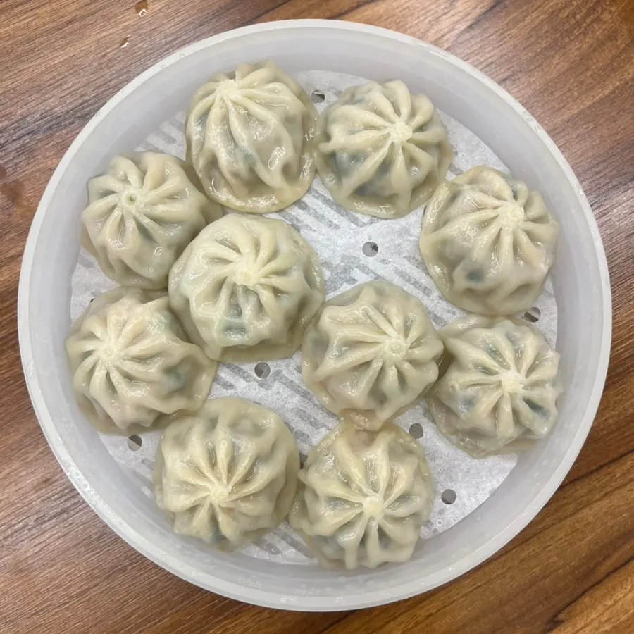 小球藻麵條與濃稠豆漿湯的豆漿麵