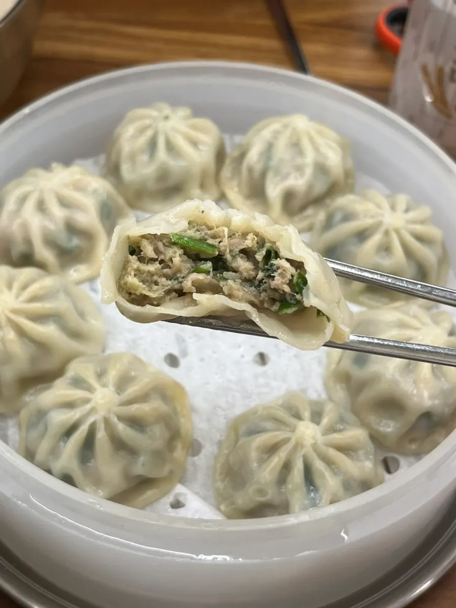 個頭飽滿的江南餃子餃子