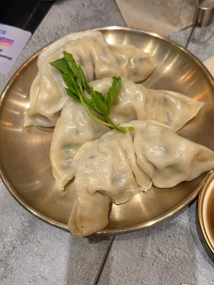 Second page of the full menu at Okdengjang Seohyeon Branch
