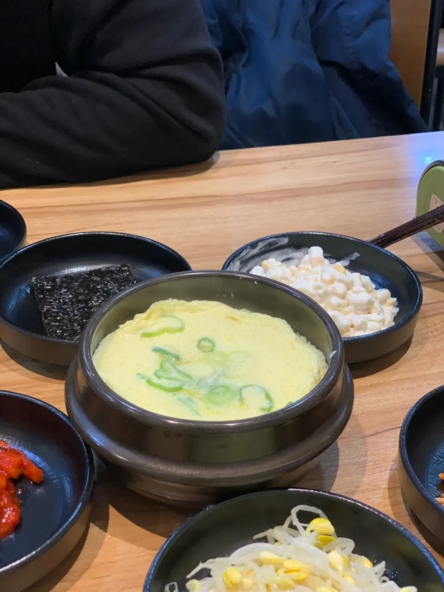 매운맛을 달래준 계란찜