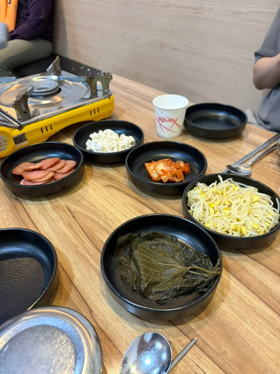 기본 반찬 세팅