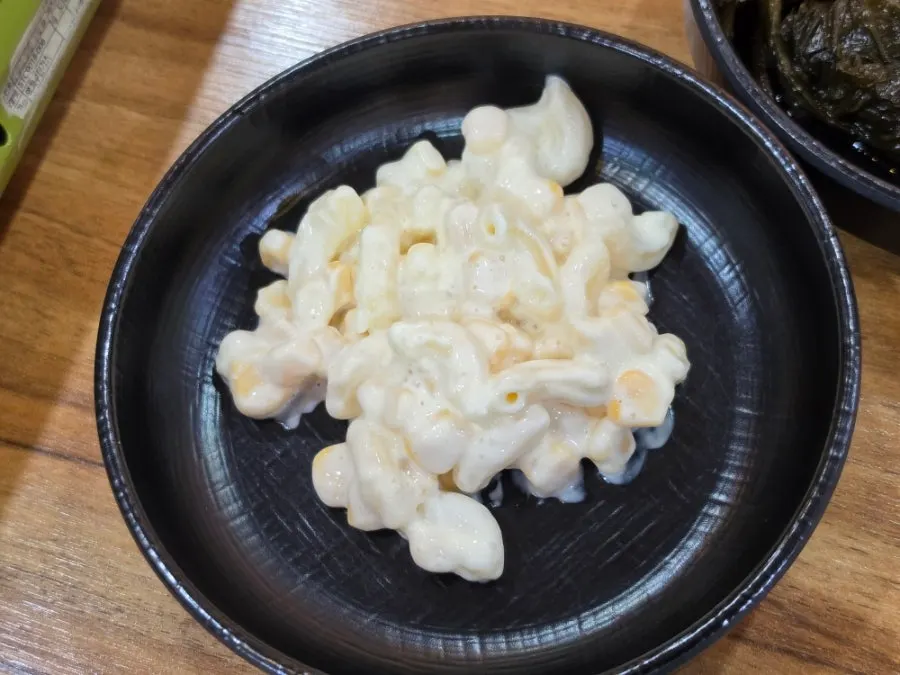 매운맛 중화용 마카로니 콘 반찬