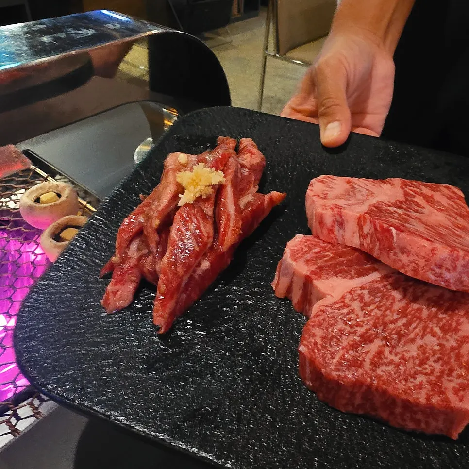 Prime sirloin and seasoned short rib combo