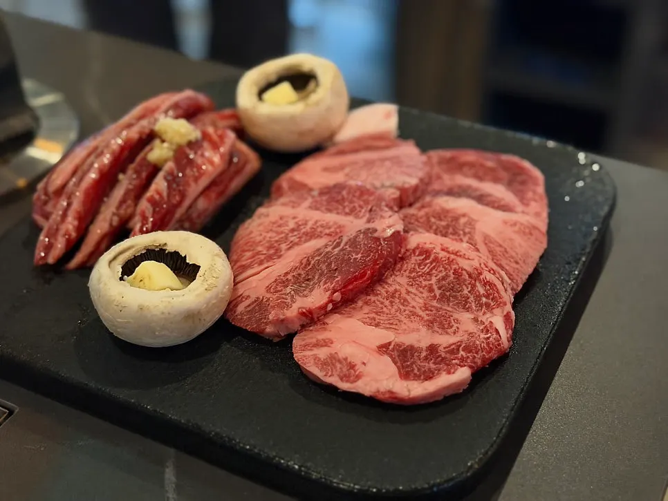 A spread of side dishes to accompany the meat