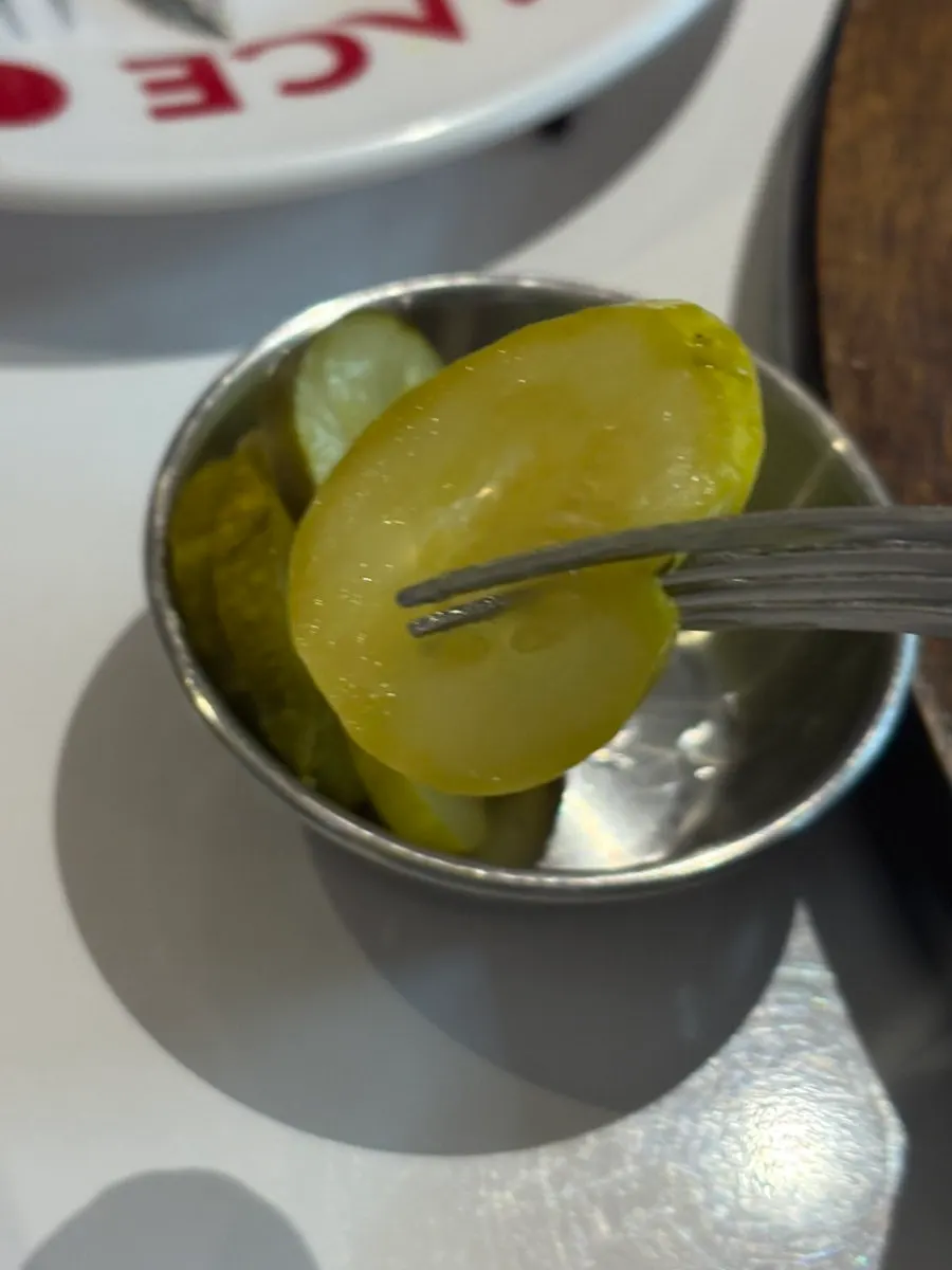 Homemade pickles without sourness