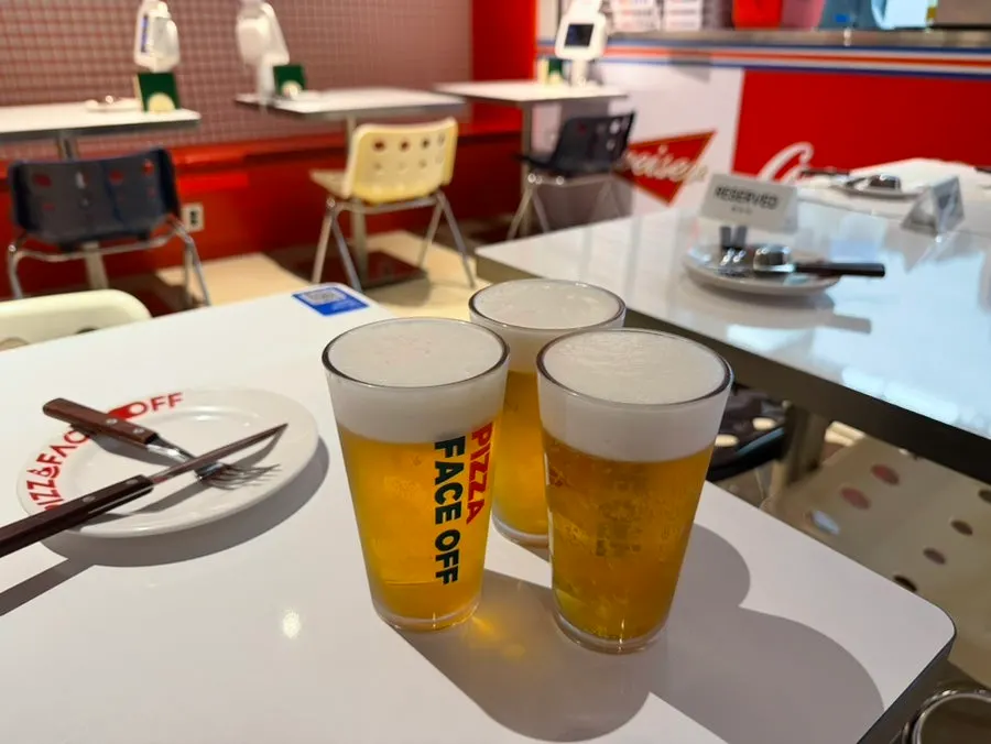 카스 생맥주 주문 메뉴