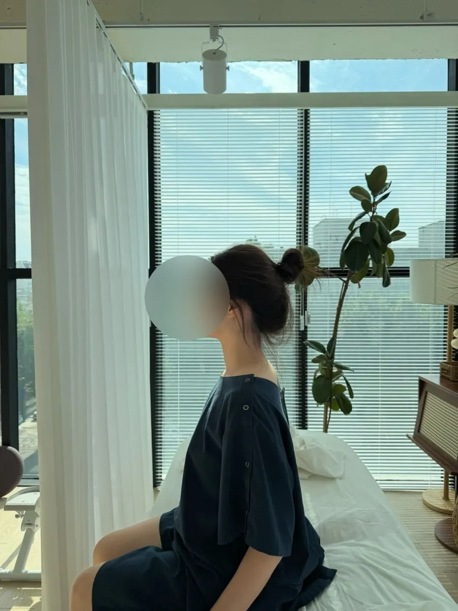 관리 후 등 근육 변화