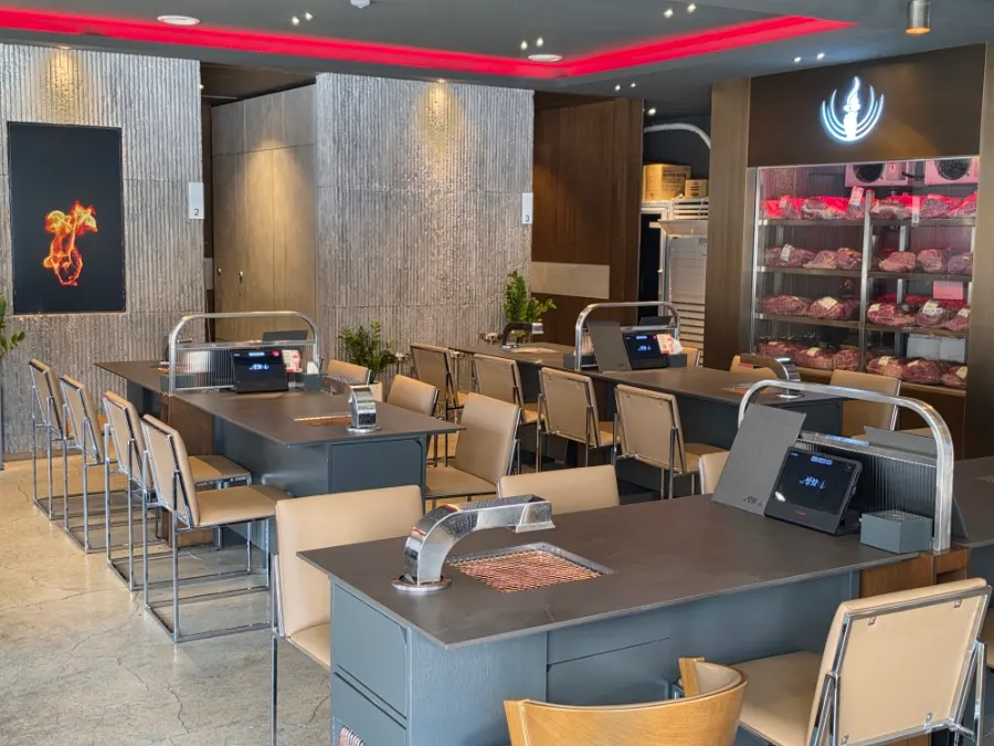 Upscale dining hall view at Sutbul Seonghwa