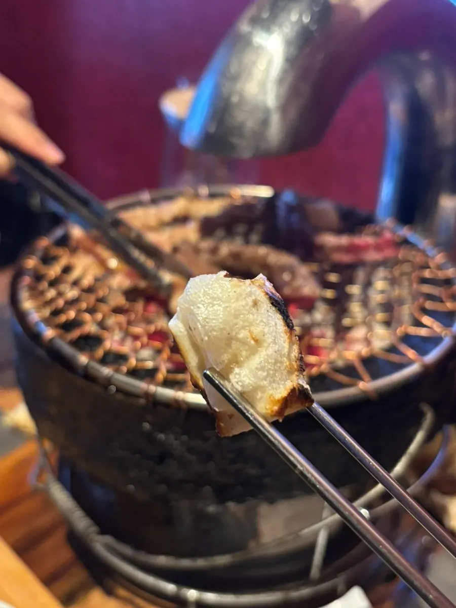 Yakiniku room moriawase at Hobakkkot Macha Seokchon Lake Branch