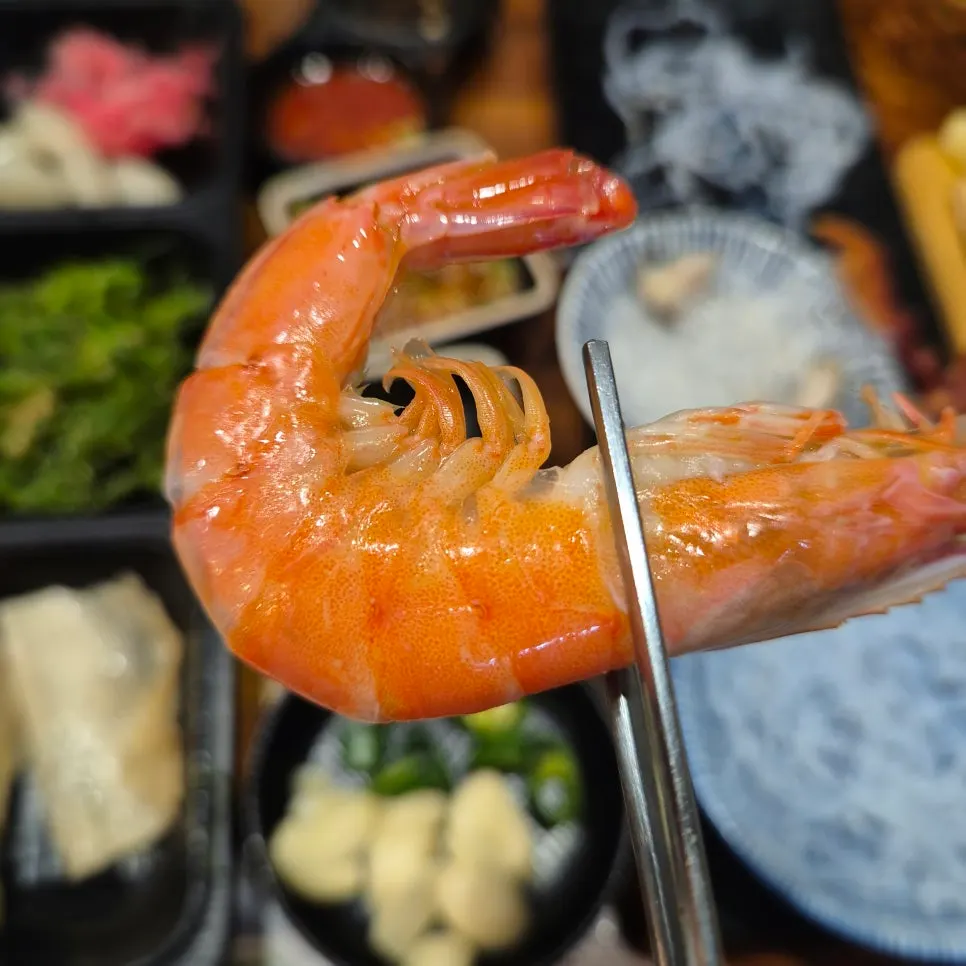 막장과 함께 즐기는 도다리회