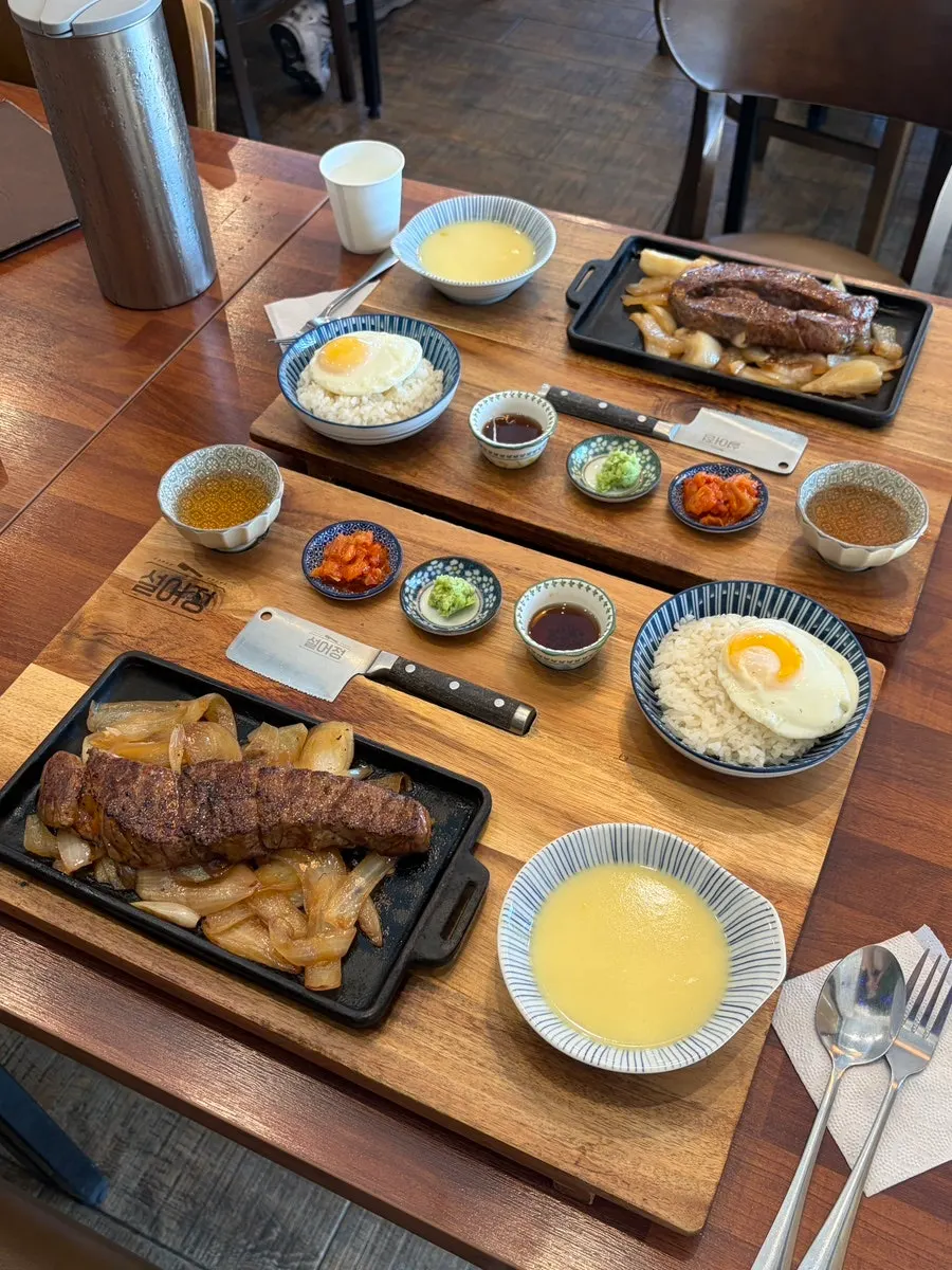 주문 전 세팅된 테이블