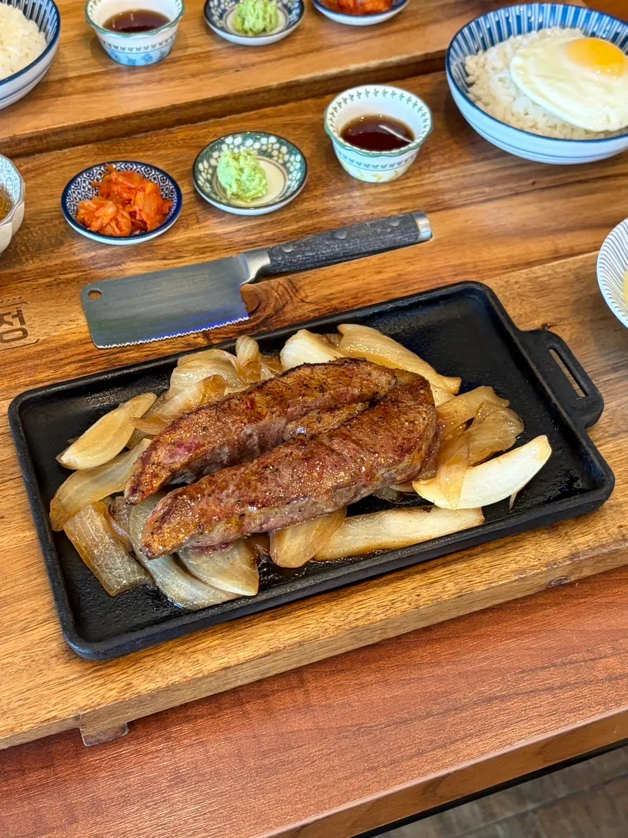 부채살 기본 한 상 180g 스테이크