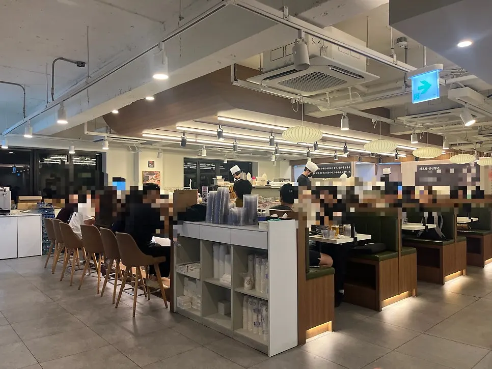 스시이안앤 선릉역점 초밥 레일 좌석