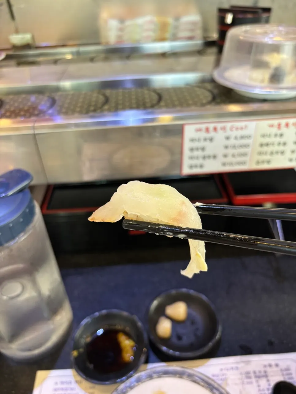 참치뱃살 초밥 한 접시