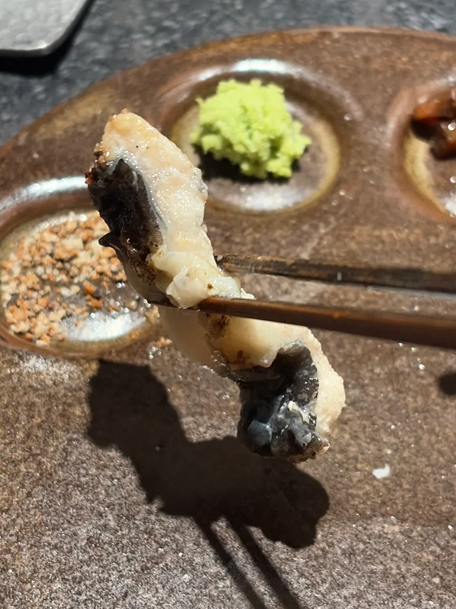 A bowl of eel nabe enjoyed with warm broth