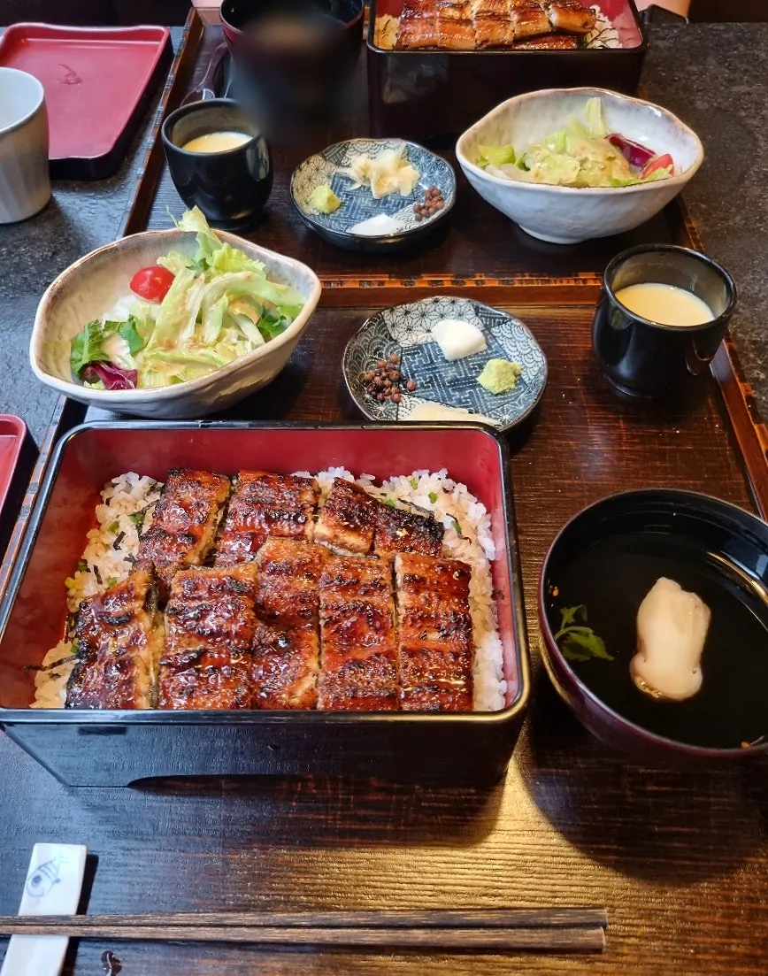 장어 한 마리가 통째로 올라간 장어덮밥