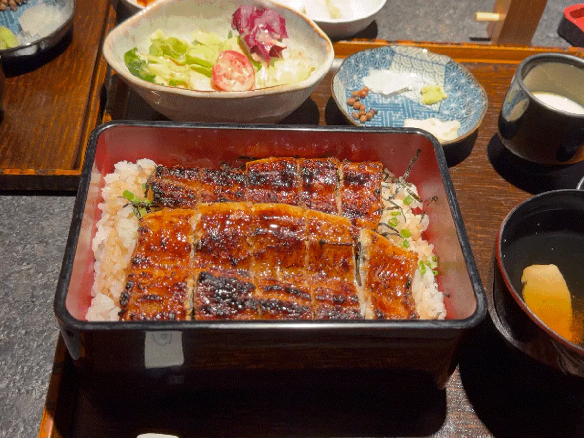 Whole eel rice bowl at Manmok near Seonleung, main photo