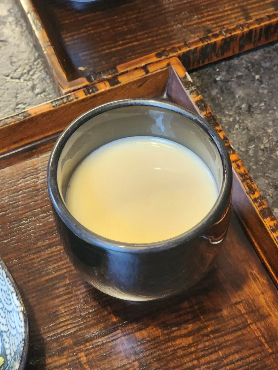 Manmok's side dish, chawanmushi