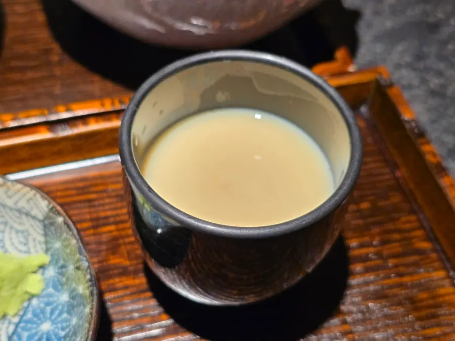 Chawanmushi served with the eel rice bowl