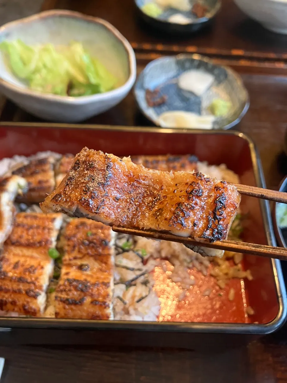 Gochang freshwater eel grilled in the Kanto style