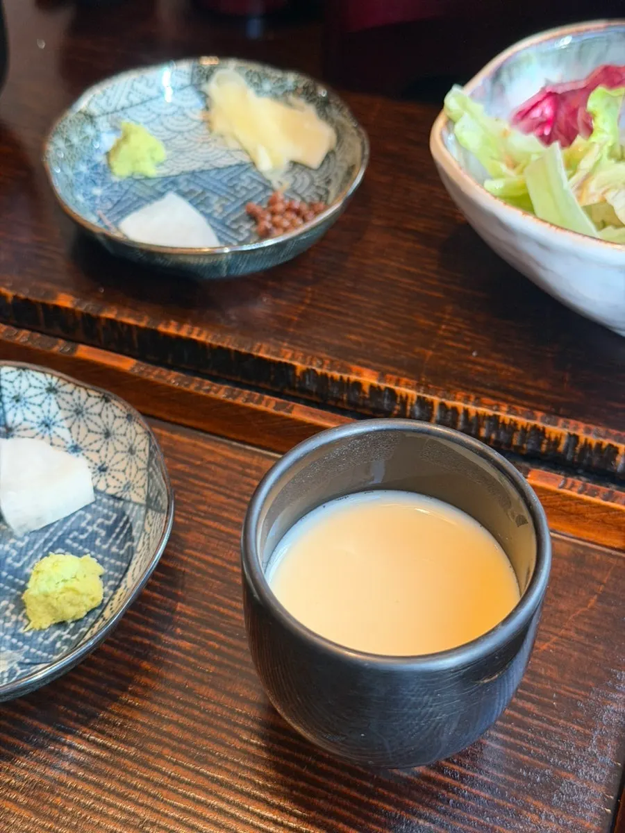 Soft chawanmushi with shrimp inside
