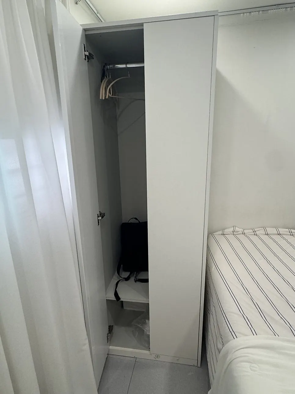 Interior of the single-room lash treatment studio