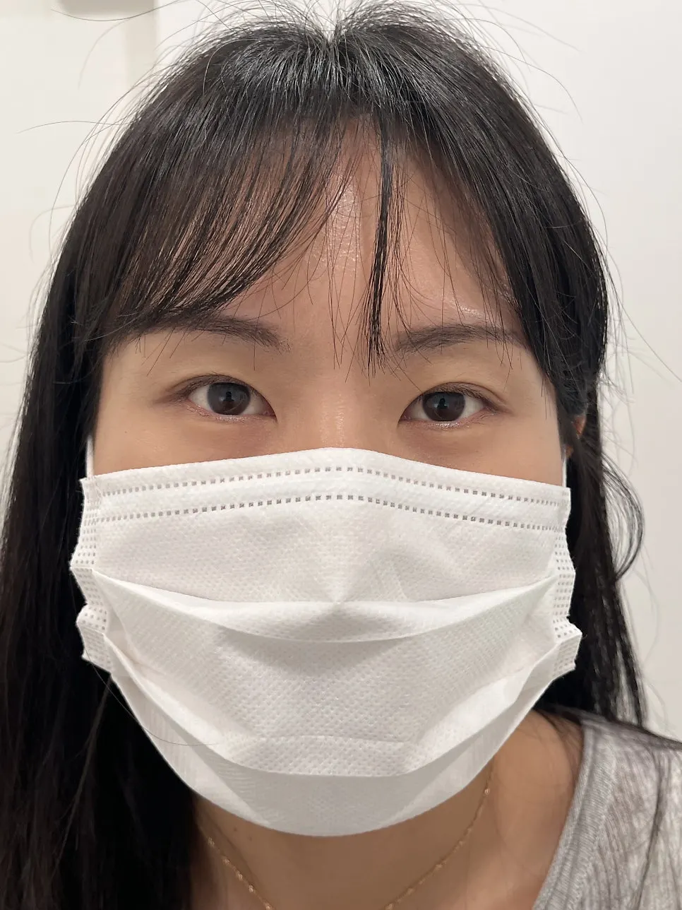 Eye condition before the lash lift