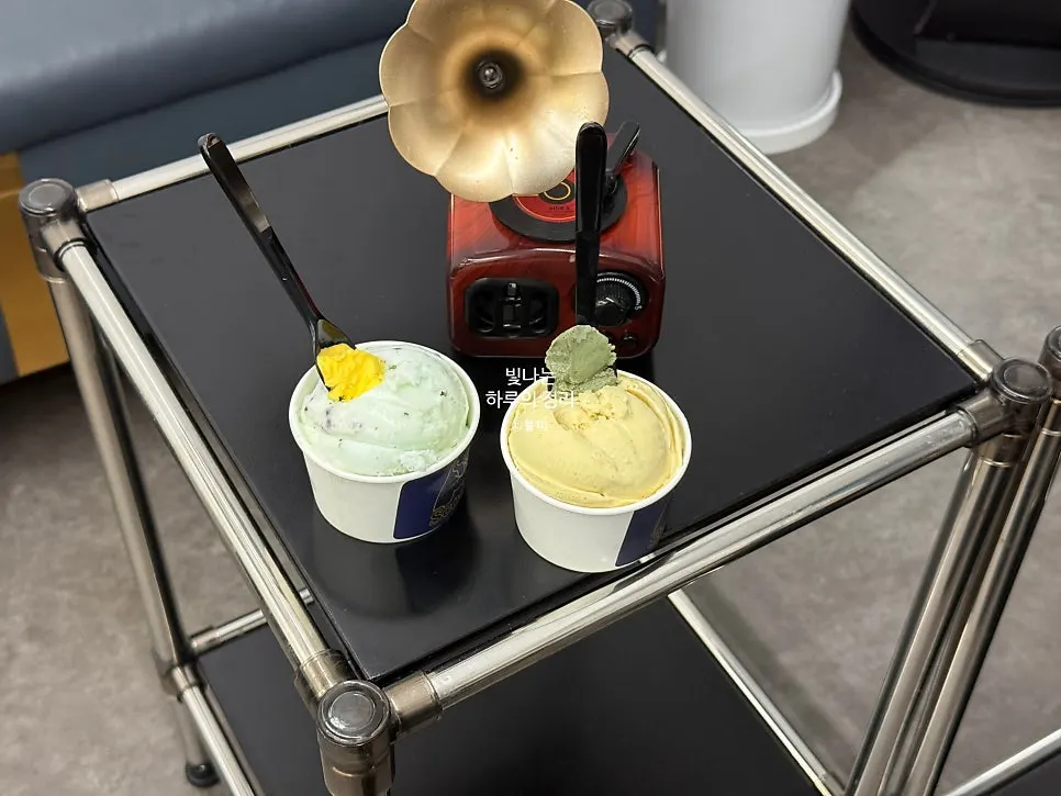 맛보기 맛이 더해진 젤라또