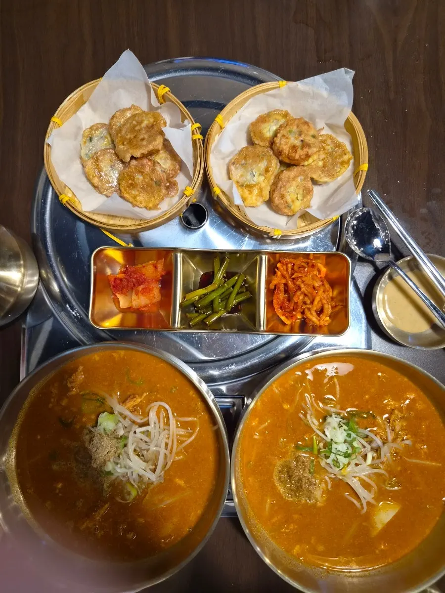 순살감자탕 해물전 가성비 세트