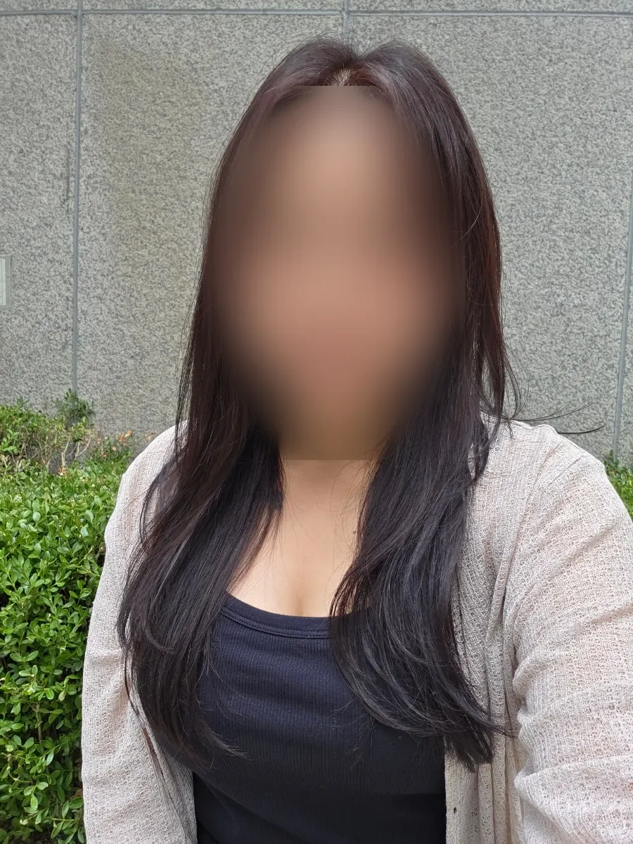 자연스러운 웨이브로 마무리한 드라이 스타일