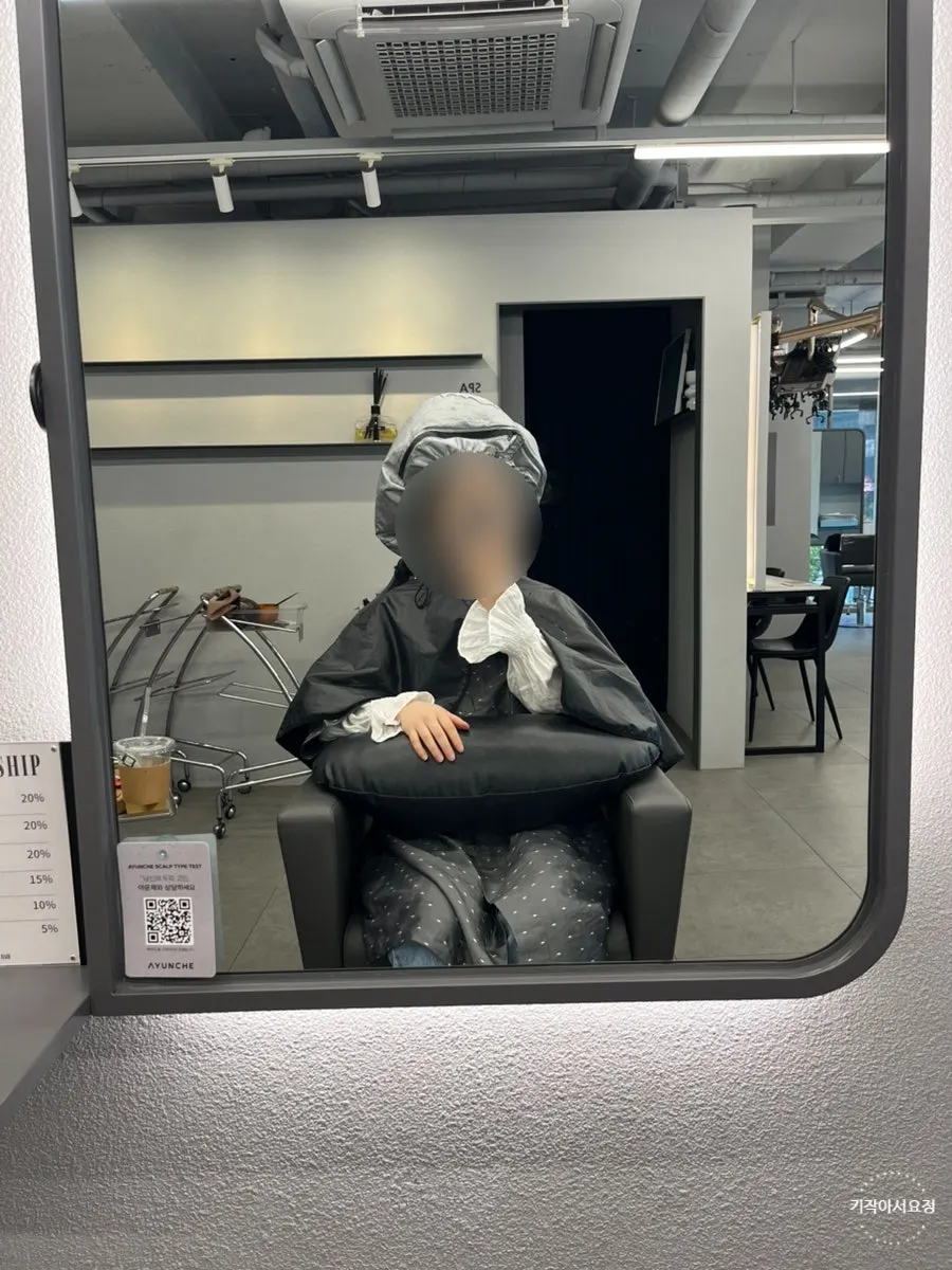 Photo from the scalp and hair care experience