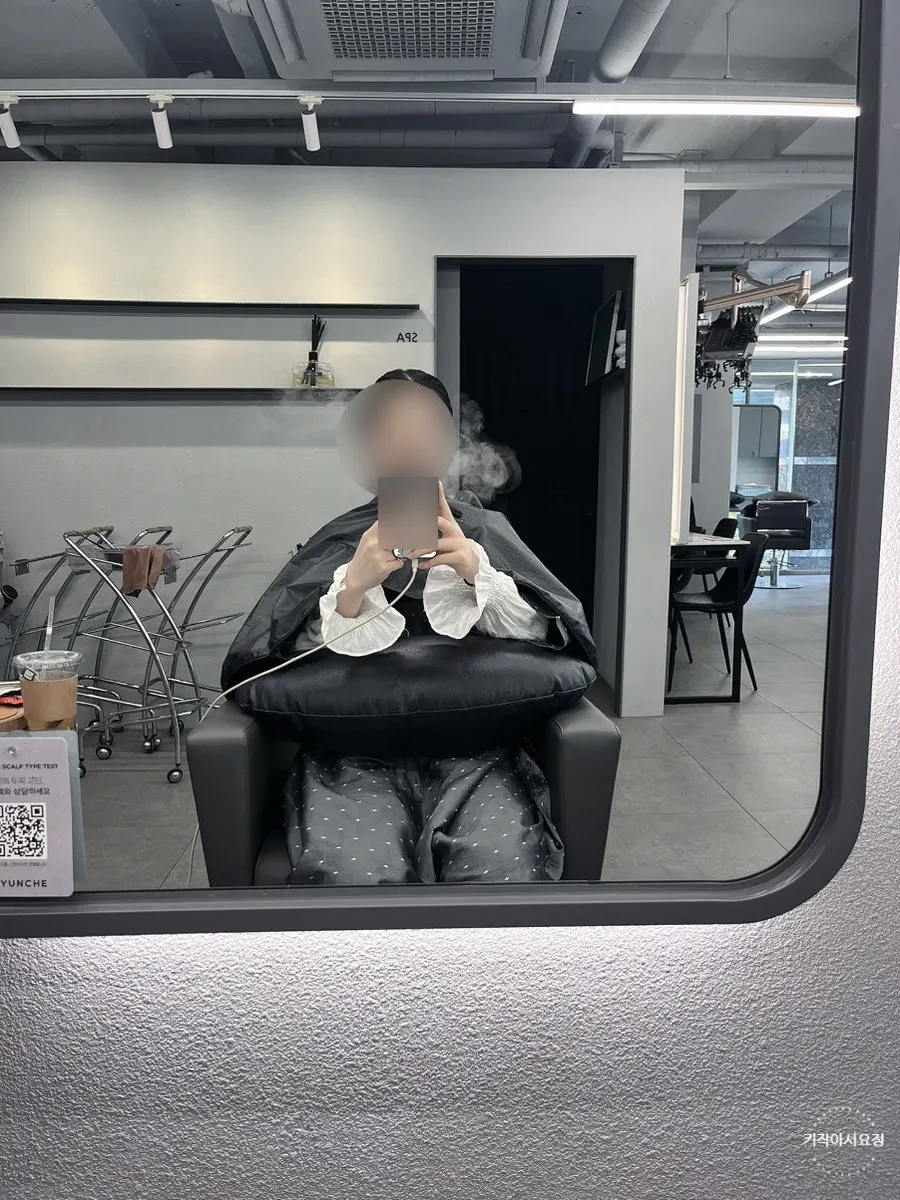 Photo from the scalp and hair care experience
