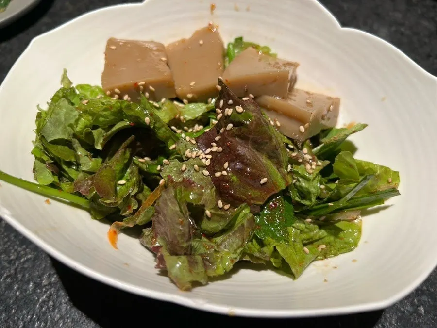 Seasoned vegetable side dishes that would be good in bibimbap
