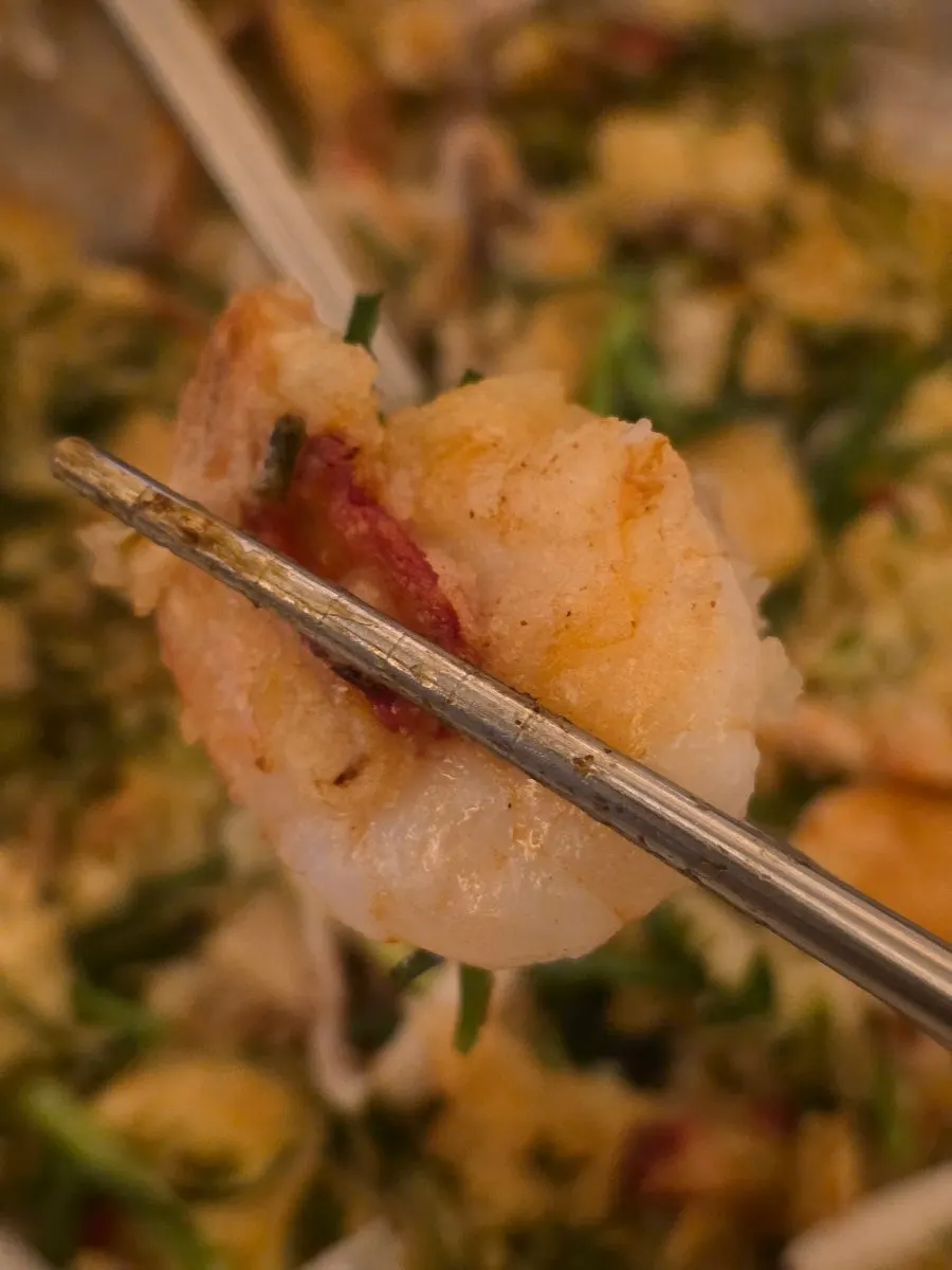 Menu alsaeu buchujeon yang rangup