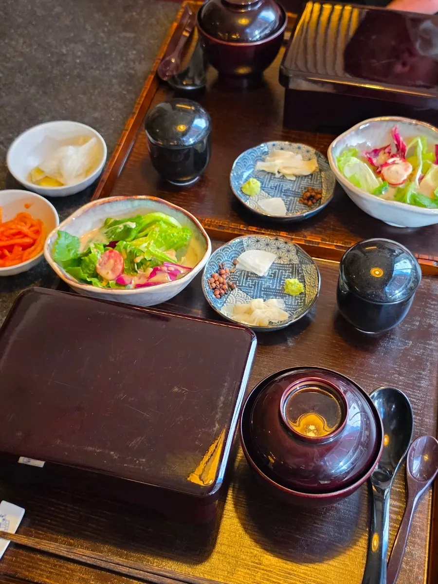 Full eel rice bowl set