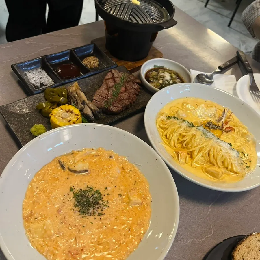 꾸우덕 한상세트 상차림
